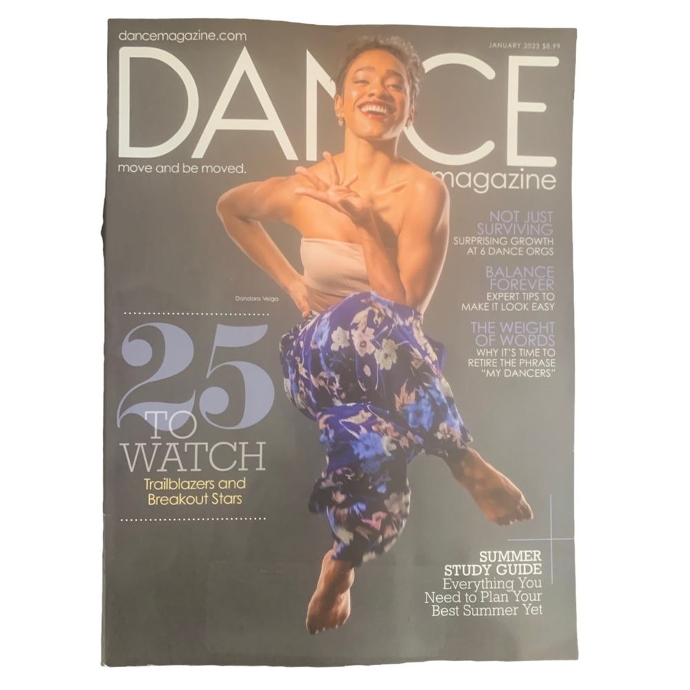 Dance Magazine January 2023 Dandara Veiga Summer Study Guide 25 To Watch Balance